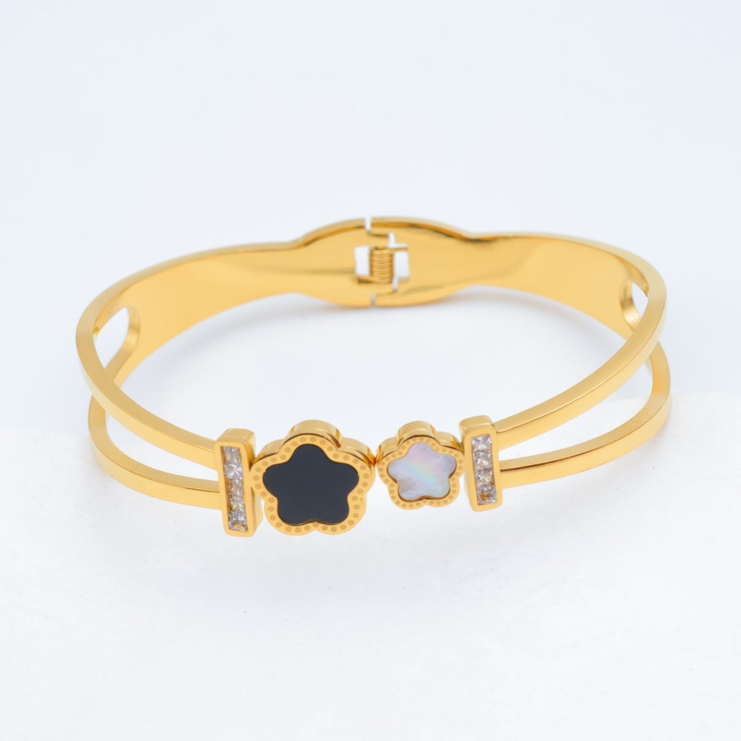 Bracelet Jonc Trèfle