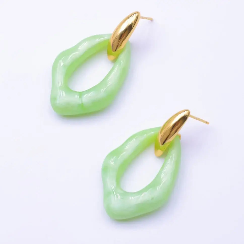 Boucles goutte nacrée – Jadelys | Mitsury